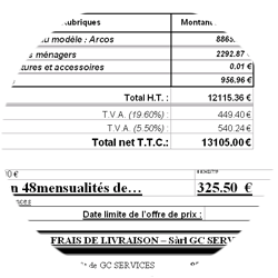 devis chez Schmitt